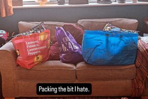 Parking for a campervan trip with kids