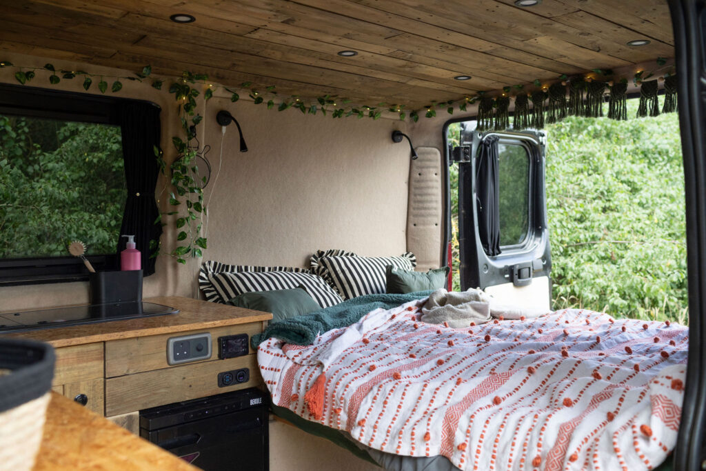 bespoke campervan interior layout